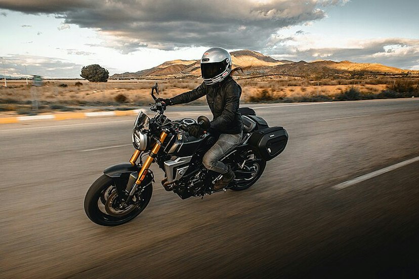 Suzuki GSX-8T auf der Strasse