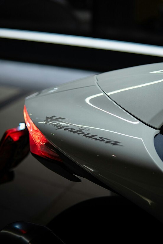Suzuki Hayabusa Heckansicht