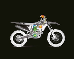 Suzuki RM-Z250 Klassenbeste Elektronik