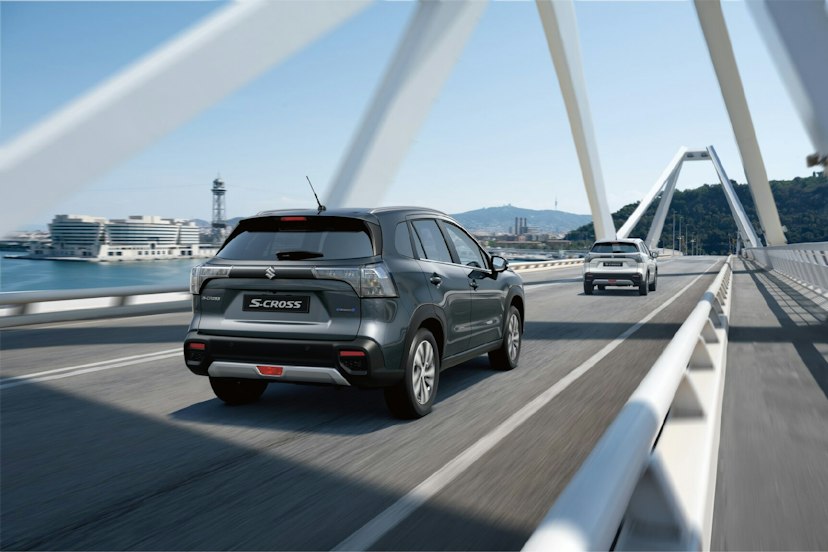 Suzuki S-Cross von hinten