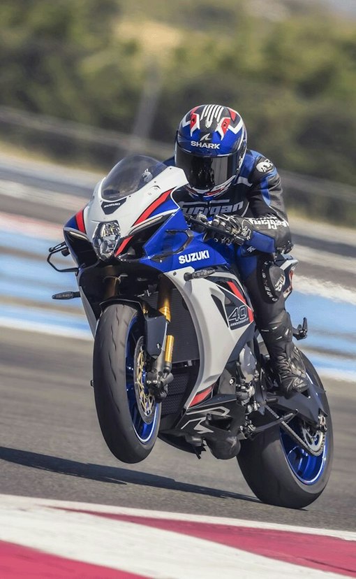 Suzuki GSX-r1000r wheelie