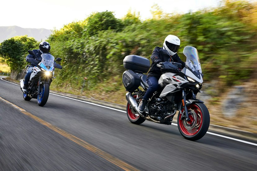 Suzuki SV-7GX auf der Strasse